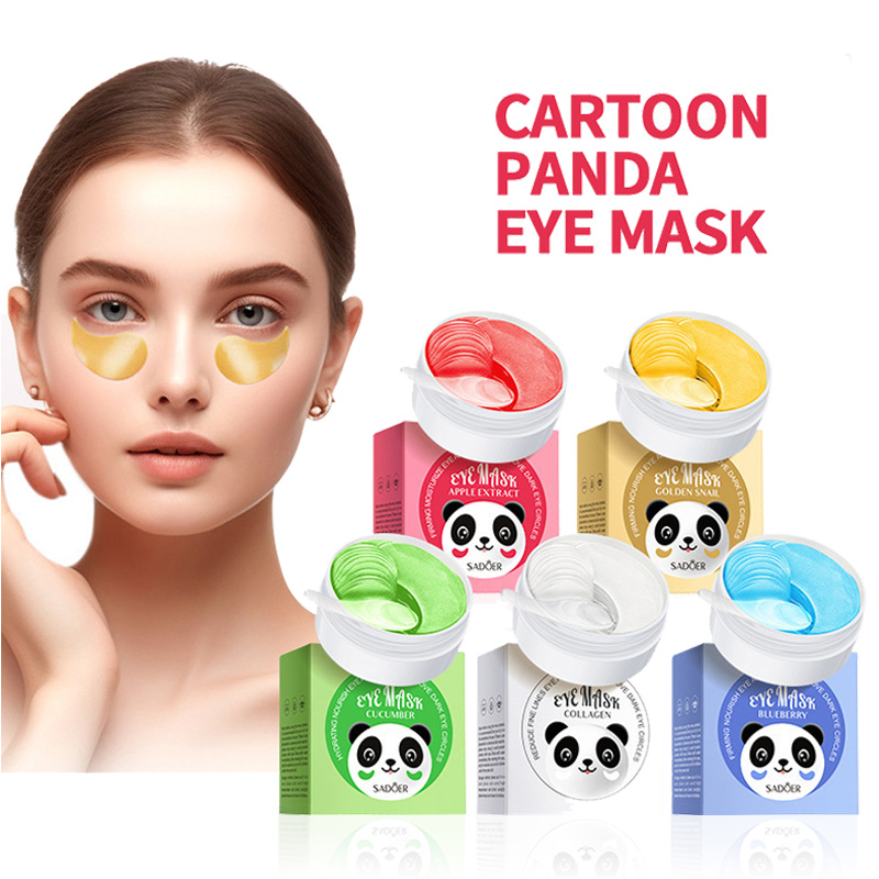 Sheet Mask Collagen - 60 stücke SADOER Kristall Kollagen Augen