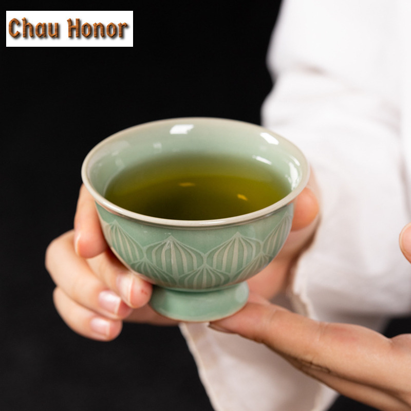 100 ml handgemachte Longquan C – Celadon Ceramic Cup Bewertung und Preis