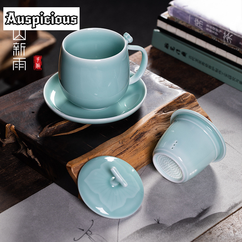 400 ml Azure Longquan Seladon  – Celadon Ceramic Cup Bewertung und Preis