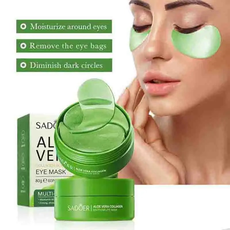 60 stücke Aloe Vera Kollagen A – Sheet Mask Collagen Bewertung und Preis