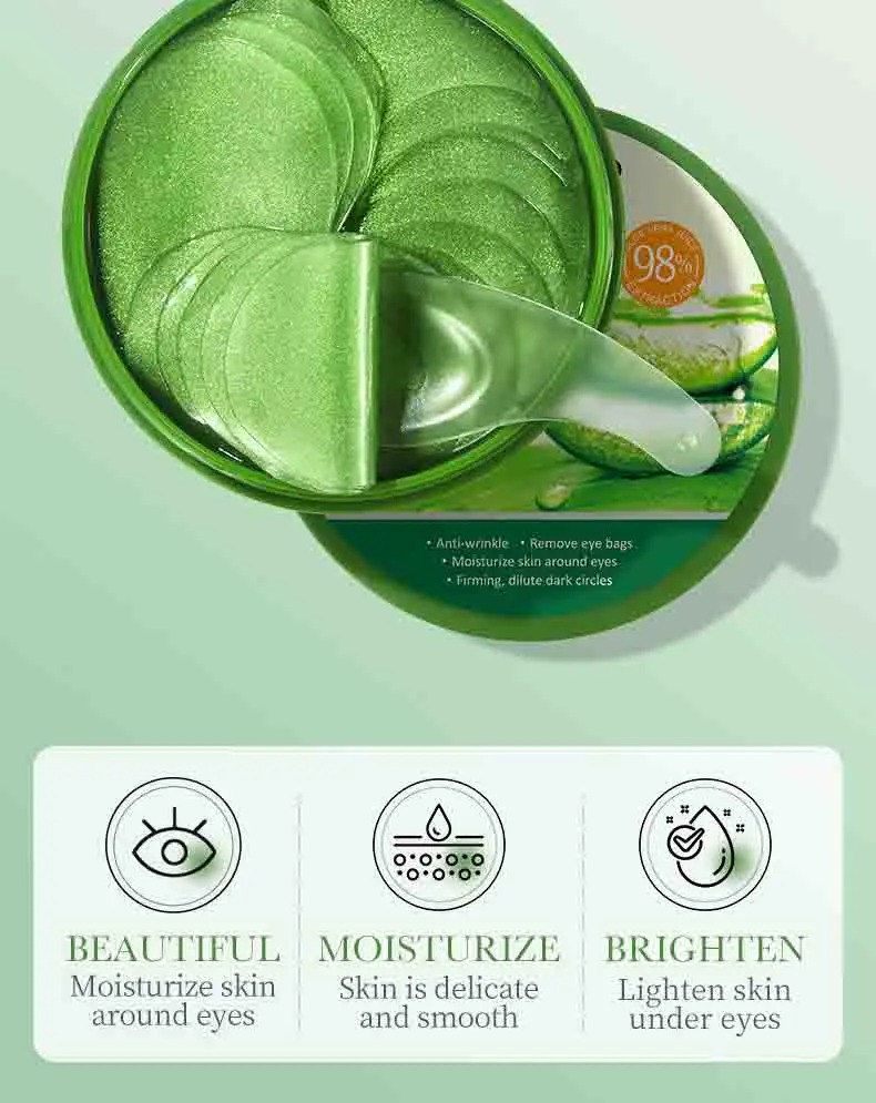 60 stücke Aloe Vera Kollagen A – Sheet Mask Collagen Bewertung und Preis
